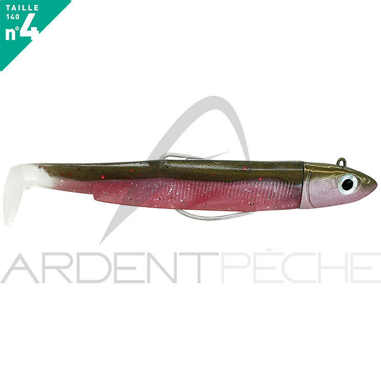 Leurre souple FIIISH Black minnow combo 140