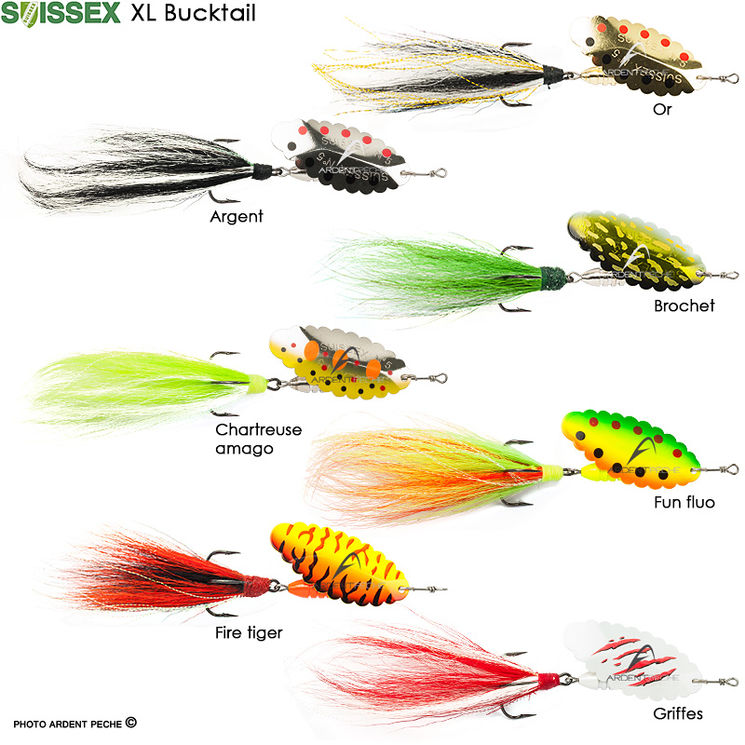 Cuiller SUISSEX XL Bucktail