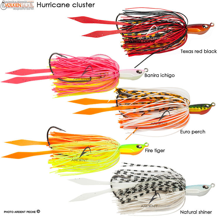 Swim jig VOLKIEN SOUL Hurricane cluster 10g