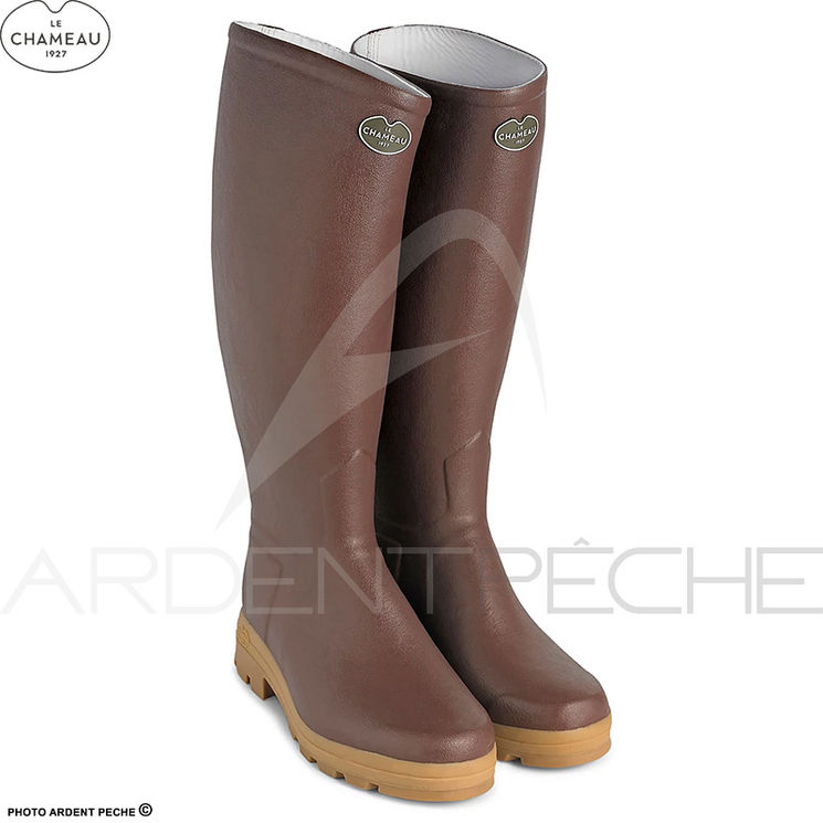 Bottes LE CHAMEAU Saint Hubert marron