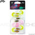 Leurre souple FOX RAGE Micro grub tail UV mixed colour pack 4cm