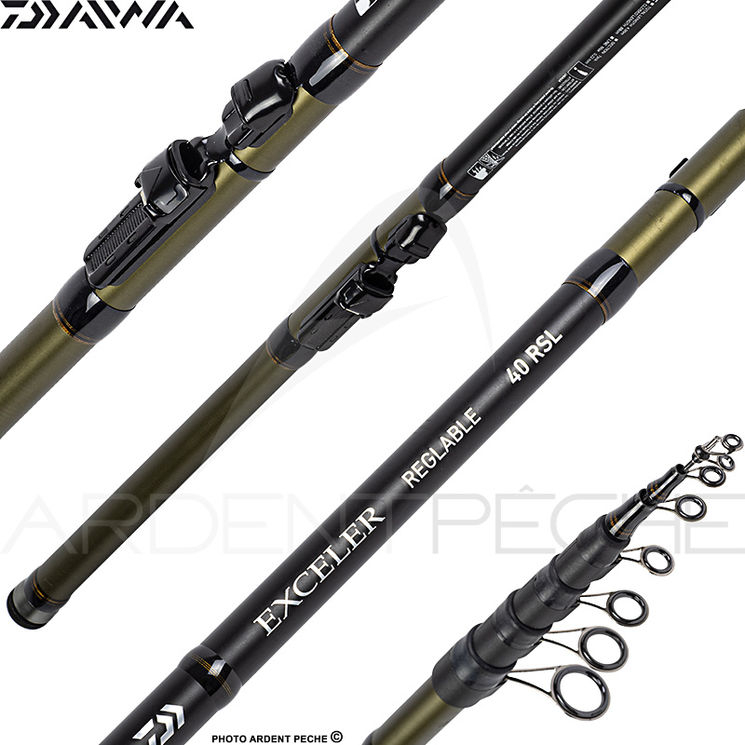 Canne toc DAIWA Exceler téléréglable 23