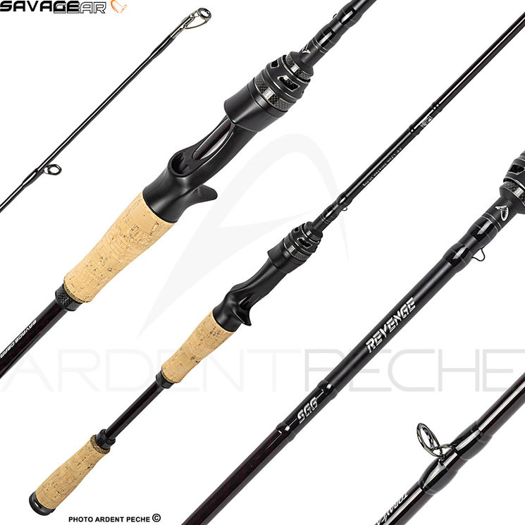 Canne casting SAVAGE GEAR Revenge SG6 Pelagic vertical