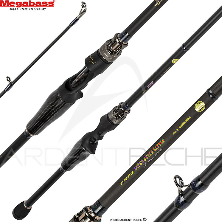 Canne casting MEGABASS Destroyer P5 F7.1/2 711 X Super seven eleven