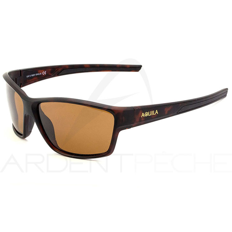 Lunettes polarisantes AQUILA Ghillie Tortoise/Brown