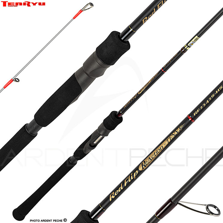 Canne spinning TENRYU Red flip reaction tenya 2342 S HS