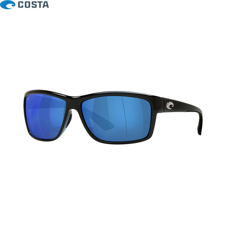 Lunettes polarisantes COSTA DEL MAR West bay Sh black Blue mirror 580P