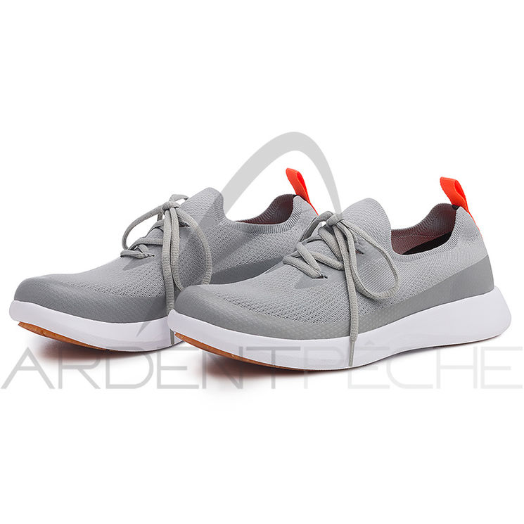 Chaussures GRUNDENS Sea knit boat Metal 41