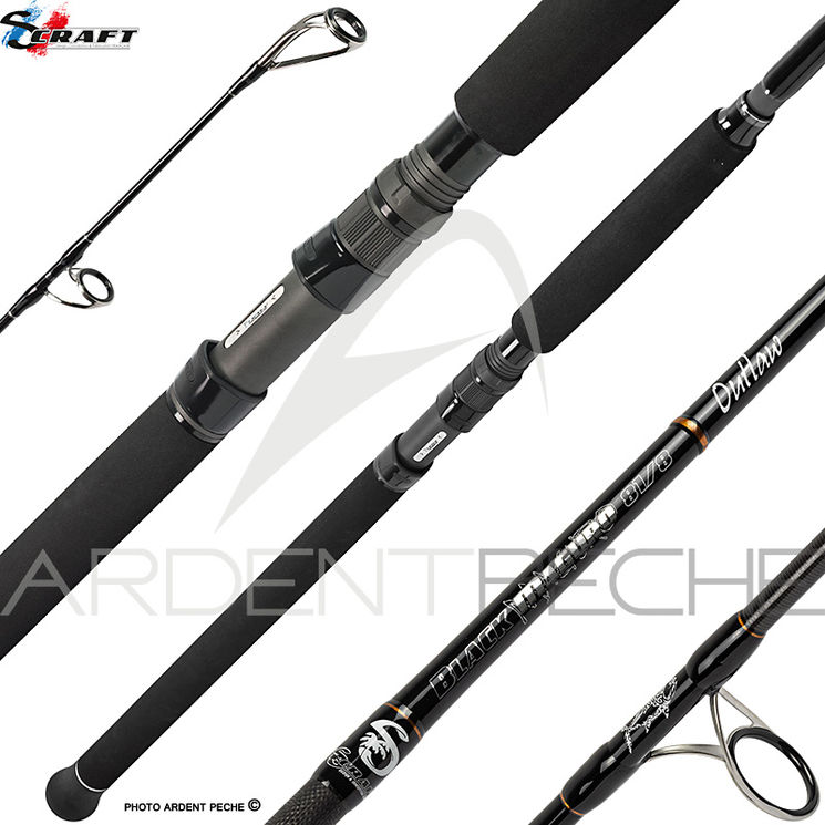 Canne S CRAFT Black maguro outlaw 81/8