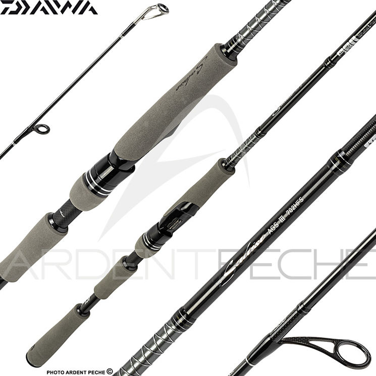 Canne spinning DAIWA Saltist AGS III Seabass edition