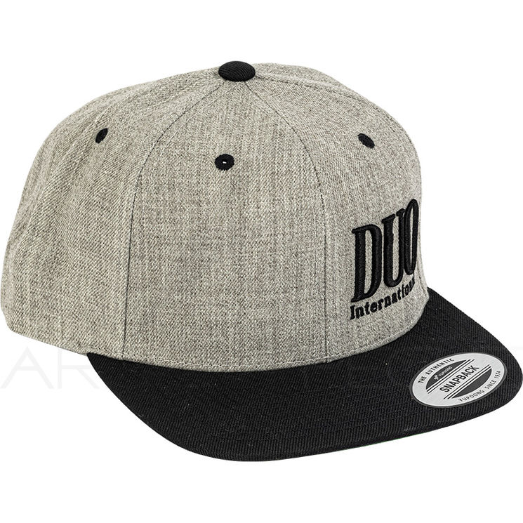 Casquette DUO Snapback heather grey/black