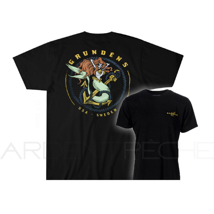 T Shirt GRUNDENS Mermaid SS black