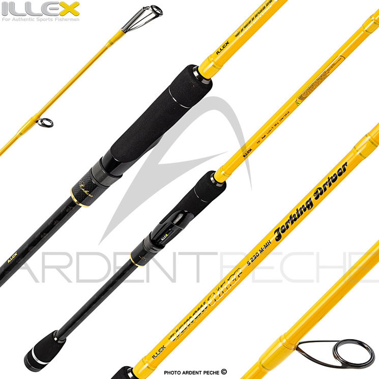 Canne spinning ILLEX Element rider X5 S 230 M/MH Jerking driver