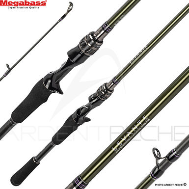 Canne casting MEGABASS Levante JP F10 711 LV | Ardent Peche