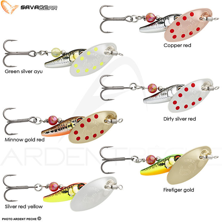 Cuiller tournante SAVAGE GEAR Sticklebait spinner