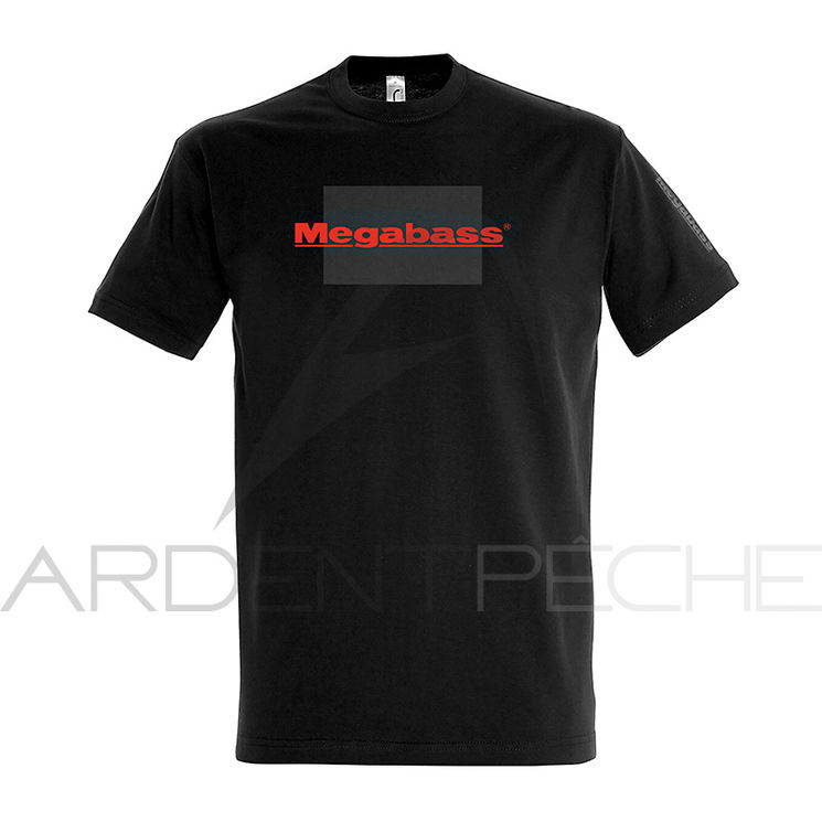 T Shirt MEGABASS Evo noir