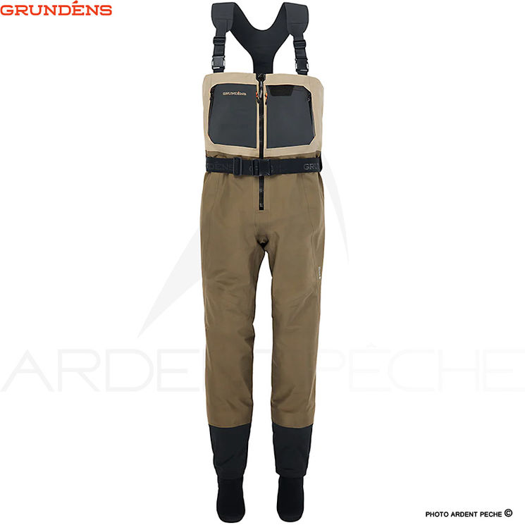 Waders GRUNDENS Boundary zip stockingfoot