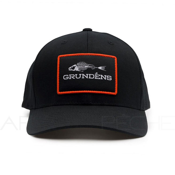 Casquette GRUNDENS Fish bones trucker Black/Charcoal