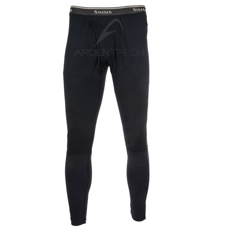 Sous-vêtement SIMMS Heavyweight Baselayer Bottom Black