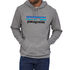 Sweat PATAGONIA M's P-6 Logo Uprisal Gravel Heather