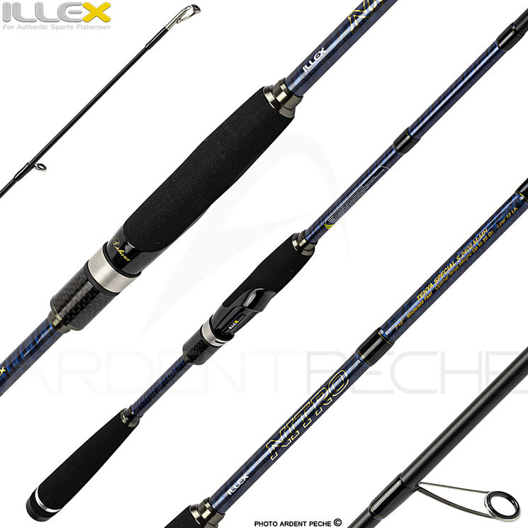 Canne spinning ILLEX Nitro S 2402 MH H Tenya special démo