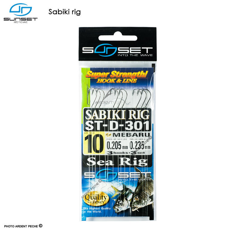 Bas de ligne SUNSET Sabiki rig sea rig