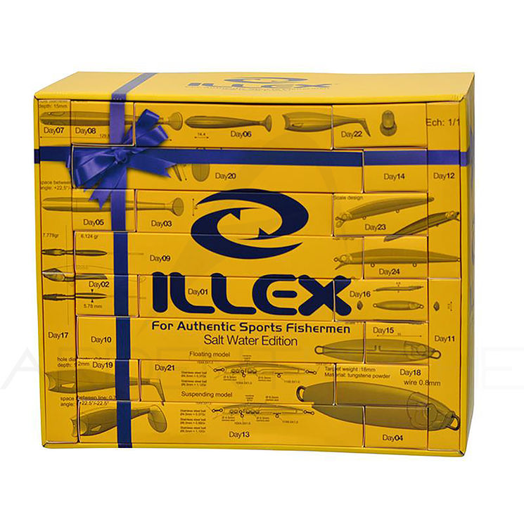 Calendrier de l'avent ILLEX Saltwater