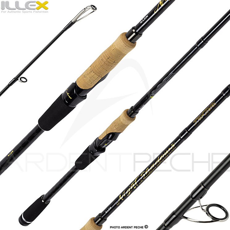 Canne spinning ILLEX Night shadows S 2202 H Swimbait driver