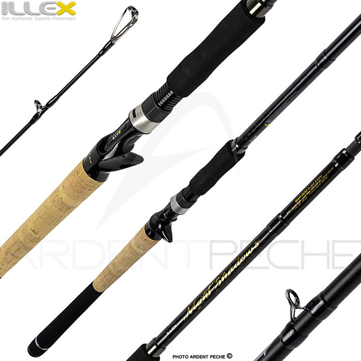 Canne casting ILLEX Night shadows B 265 XXXH War dog