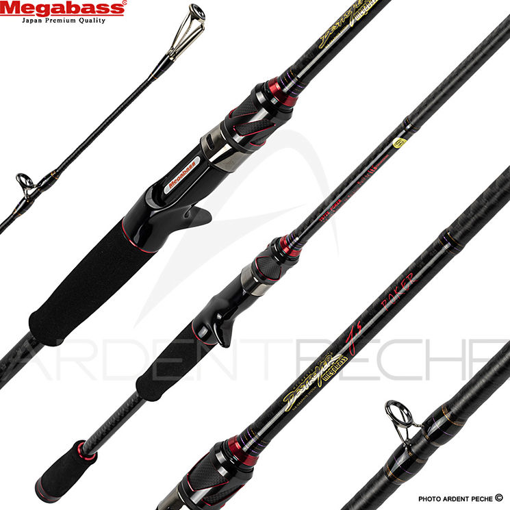 Canne casting MEGABASS Destroyer TS 72 X Poker