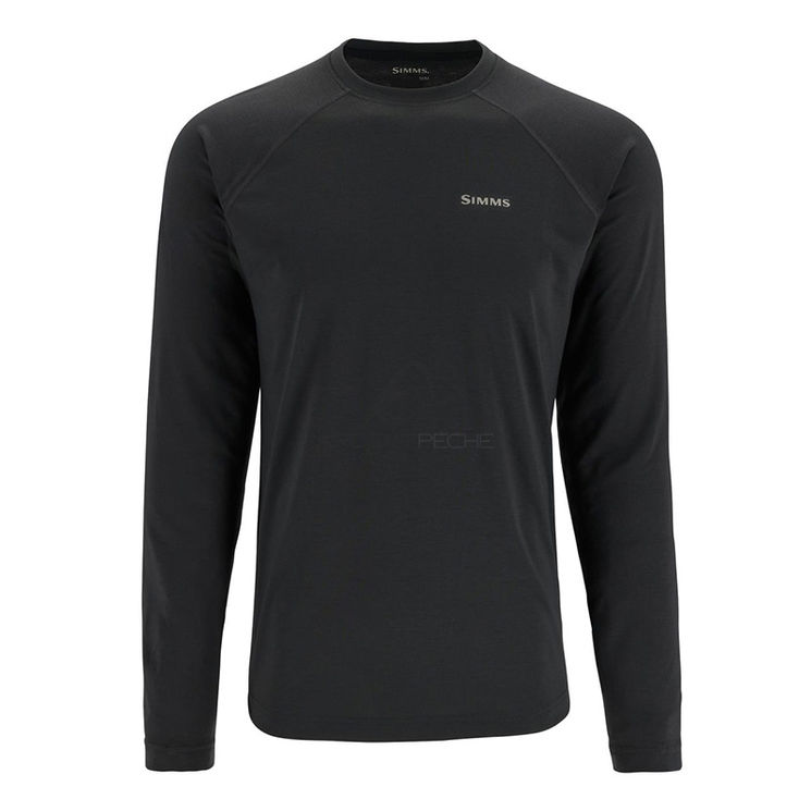 Sous-vêtement SIMMS Lightweight Baselayer Top Carbon