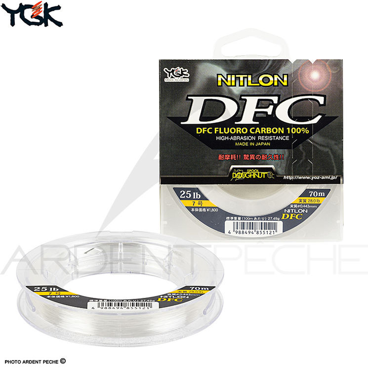 Fils fluorocarbone YGK Nitlon DFC 100m